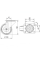 Колесо 100mm TENTE с фиксатором